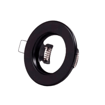 Foco Embutido Fijo GU10 Negro
