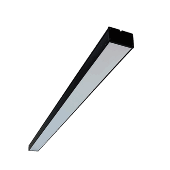 Lámpara Lineal LED Negra 27W