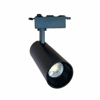 Foco Riel LED 20W Negro 3000K