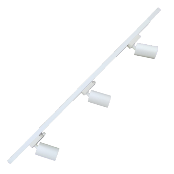 LAMPARA RIEL 1MT 3 FOCOS STRETTO BLANCO