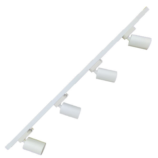 LAMPARA RIEL 2MT 4 FOCOS STRETTO BLANCO