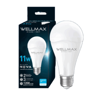 Ampolleta Emergencia LED 11W Recargable