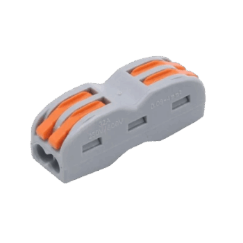 Conector Rapido Wago 2 Polos 32ah