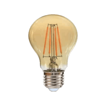 Ampolleta Vintage LED A60 6W Cálida
