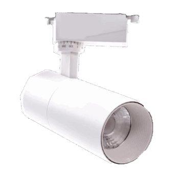 Foco Riel LED COB 20W Blanco Tricolor CCT