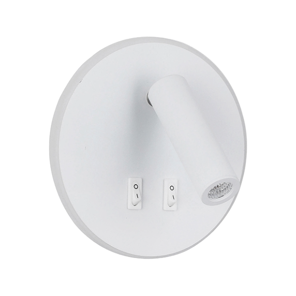 APLIQUE MURO LED BLANCO 3W+8W APLIQUE MURO LED BLANCO 3W+8W