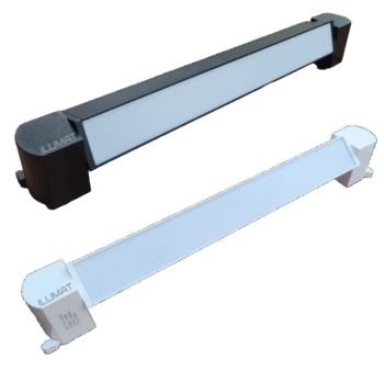 Lámpara Riel 1MT con 3 Focos Riel Lineal 10W 3000K 24°