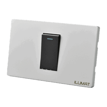 Interruptor Simple 9/12 Placa Metalica Certificado SEC