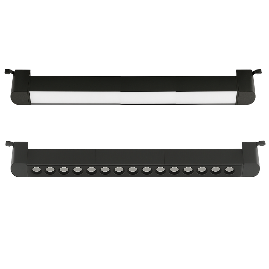 FOCO RIEL LINEAL 30W 60 y 24