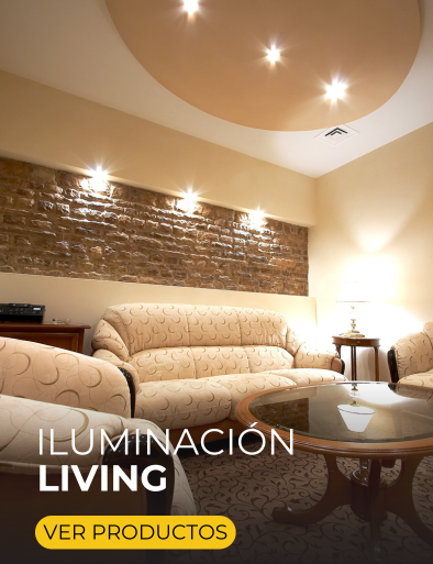 Iluminación para living