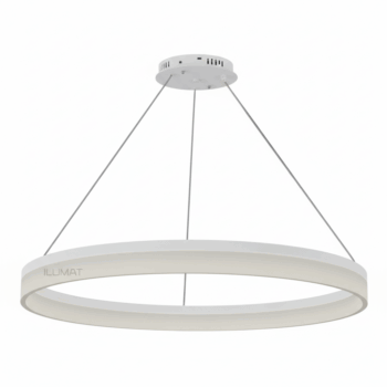 Lámpara Colgante LED Redonda CCT Aro Blanca