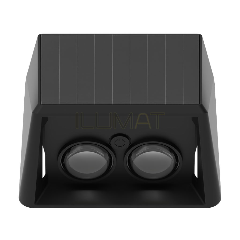Aplique muro solar cct bidireccional ilumat 2