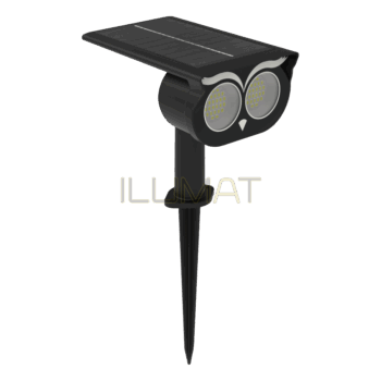 Estaca LED Solar Jardín Buho IP65