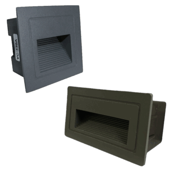 Foco Embutido Muro LED 3W 3000K IP54