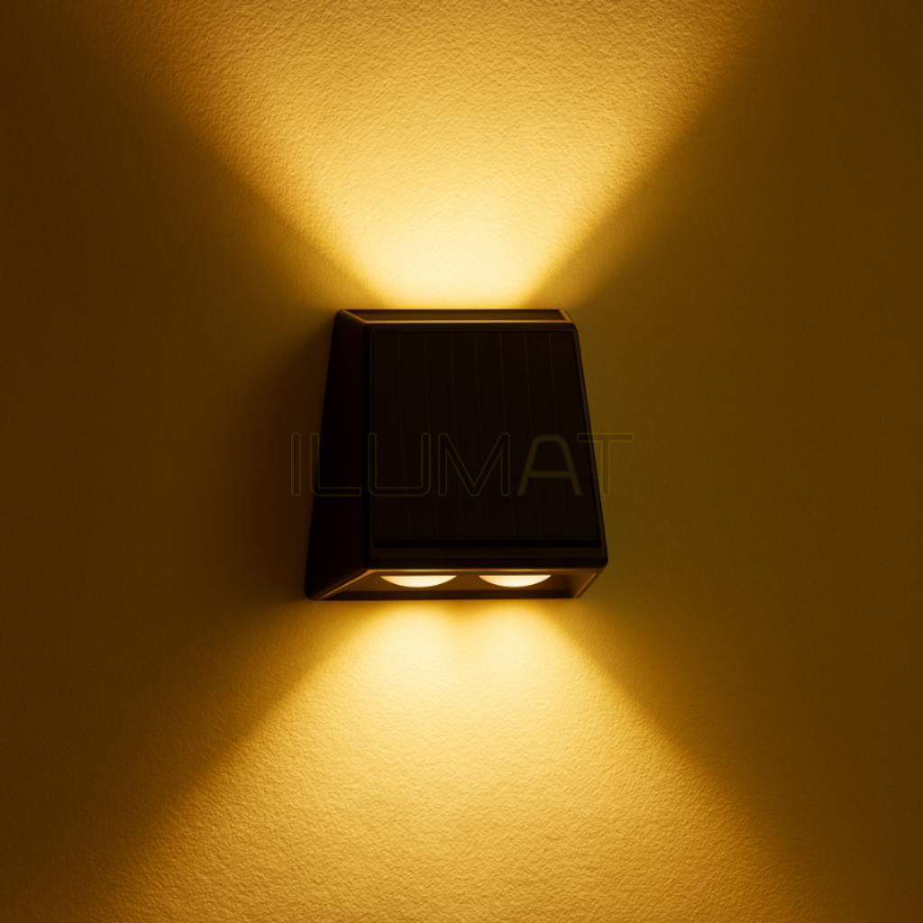 Aplique Muro Solar LED CCT 11 Colores